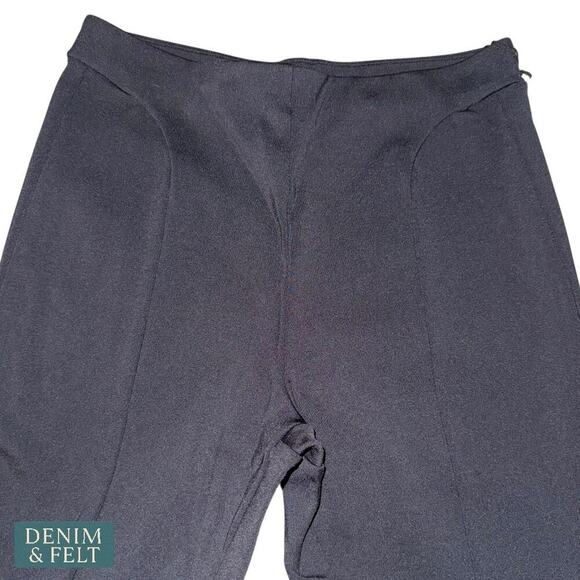 Alo Yoga High-Waist Zip It Flare Leggings Black Sculpting Stretch Size S NEW - Picture 10 of 16